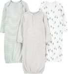 Simple Joys by Carter's Baby 3-Pack Neutral Cotton Sleeper Gown